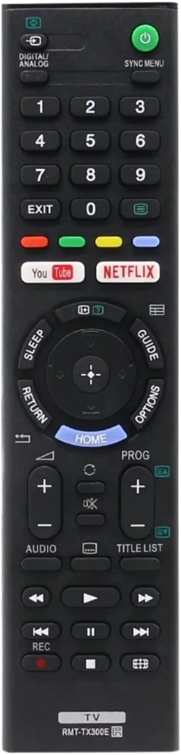 Sony Mando de reemplazo Bravia RMT-TX300E